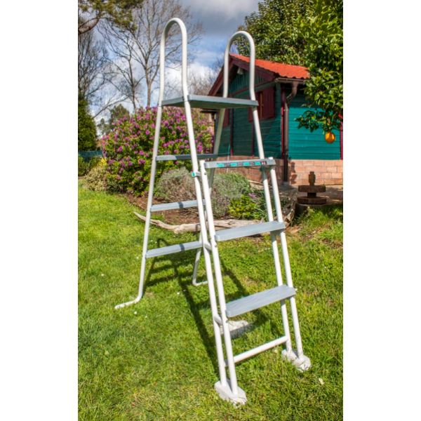 Ovalni montažni bazen GRE Wood - set  5,0X3,0X1,2 - 4m3/h - Slika 3