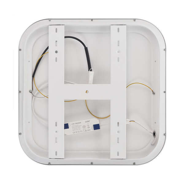 Plafonjera kvadratna bela 36W-3U1-IP20 - Slika 4