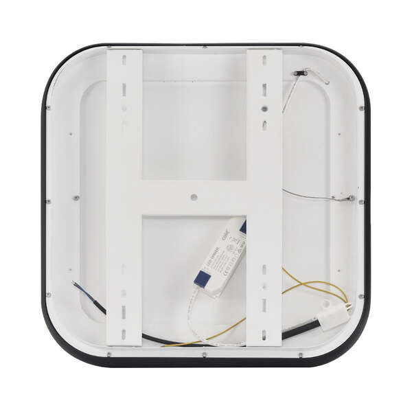 Plafonjera kvadratna crna 36W-3U1-IP20 - Slika 4