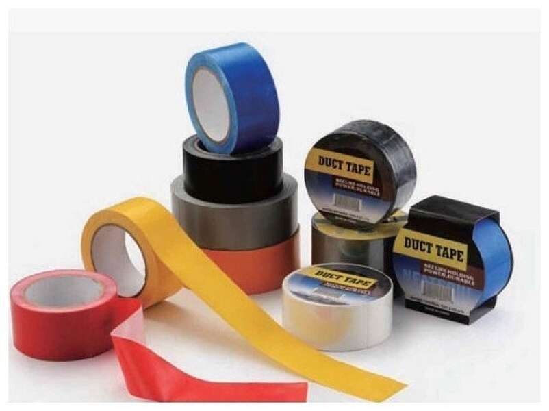 Platnena samolepljiva traka 0.18x50mm 10m crna Entac - Slika 2