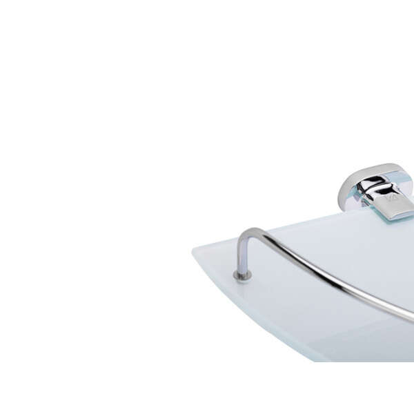 Polica staklena ugaona ENJOY LINNI - Slika 2