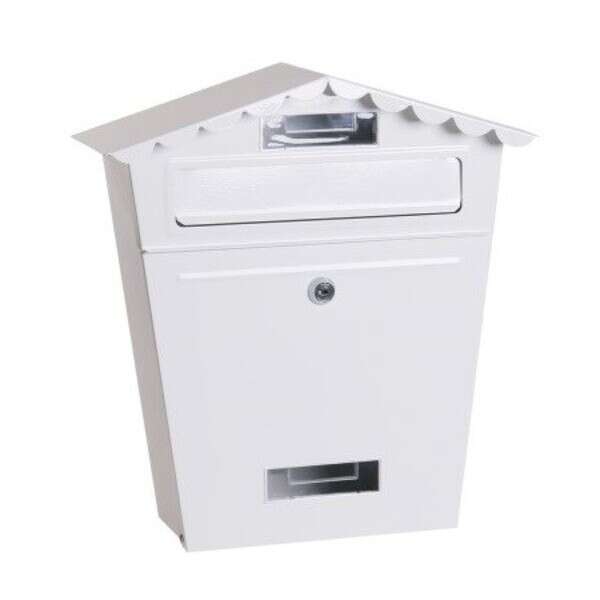 Poštansko sanduče belo 29x36x11cm Levior - Slika 1