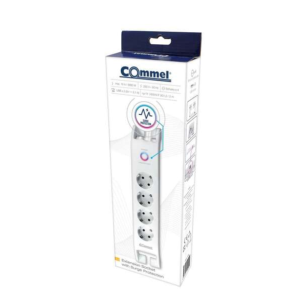 Prenaponska prenosna utičnica 4G 2m bela - Slika 4