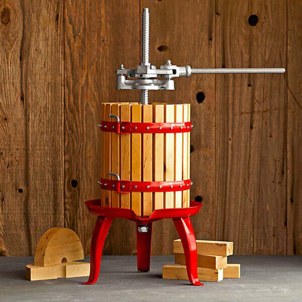 Presa za grožđe drvena 70L Enoitalia - Slika 3