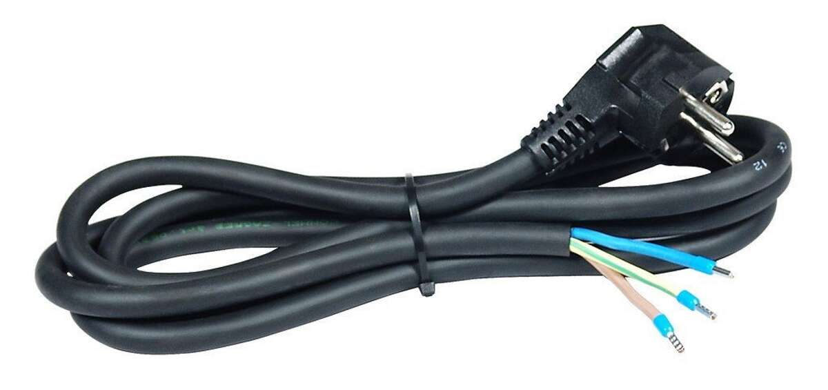 Prikjučni kabl crni štednjak 3m Commel - Slika 1