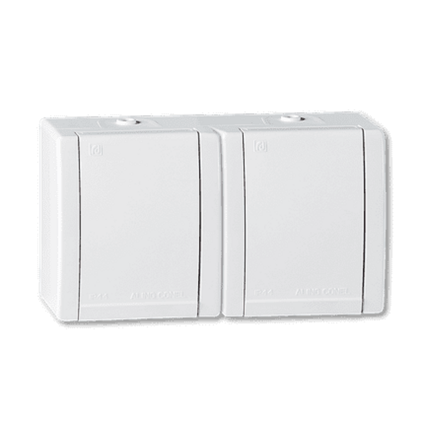 Priključnica dvopolna dupla Power 16A/250V - Slika 1