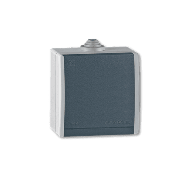 Priključnica tropolna Power 16A/440V PVC siva - Slika 1