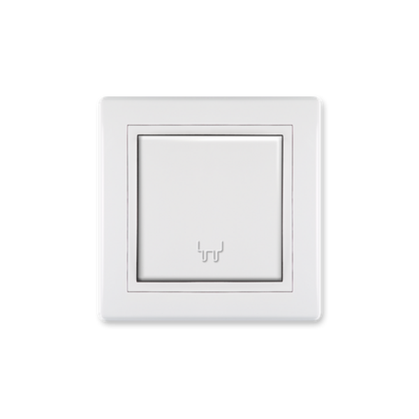 Priključnica dvopolna sa poklopcem i porcelanskim jezgrom Prestige - Slika 1