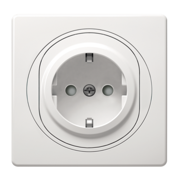 Priključnica dvopolna sa porcelanskim jezgrom i zaštitom od dodira EON - Slika 1