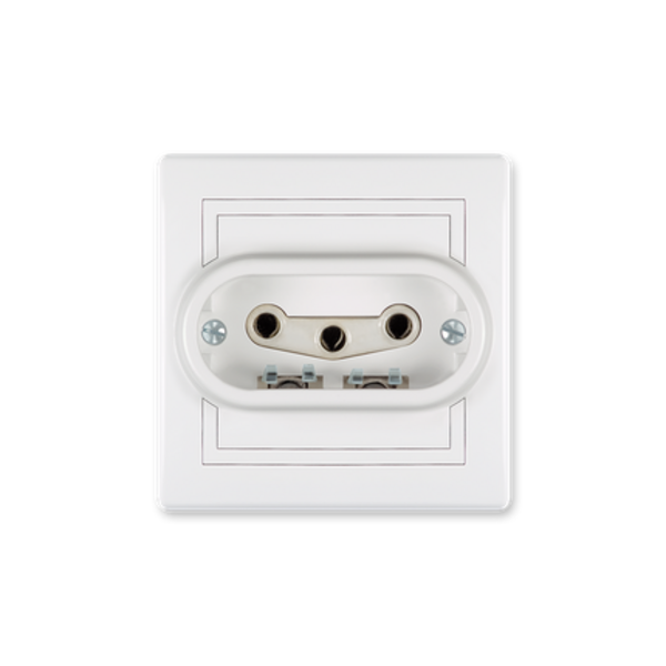 Priključnica tropolna sa porcelanskim jezgrom Prestige - Slika 1