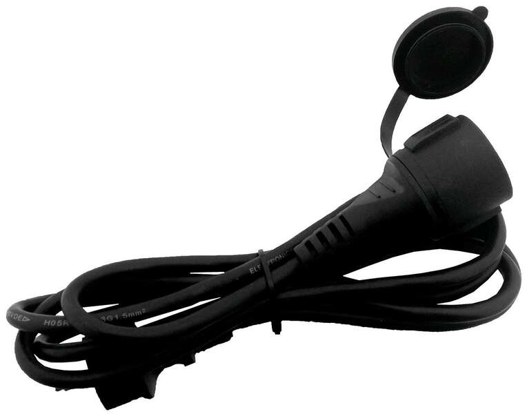 Produžni kabl sa poklopcem 10m 3x1.5 crni Entac - Slika 1