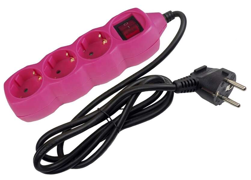 Produžni kabl sa prekidačem 3G 1.5m 3x1.0 16A 250V Entac - Slika 1