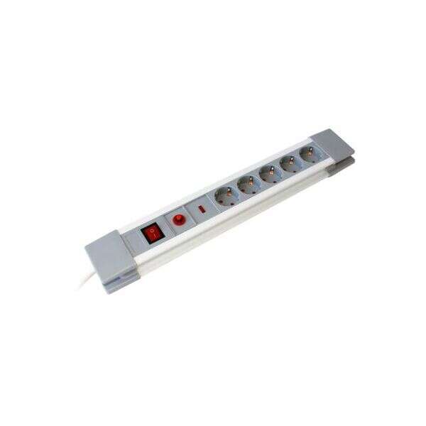 Produžni kabl 5 na 1 sa prenaponskom zaštitom 3m H05VV-F 3G1,5 - Slika 1