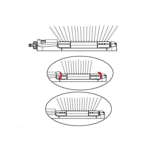 Prskalica za travnjak - rotaciona FESTA AQUATIC - Slika 3