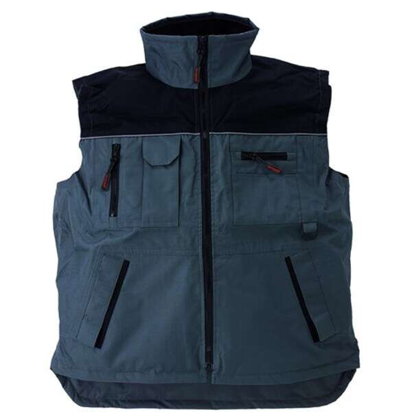 Prsluk WORKER, sivi - Slika 1