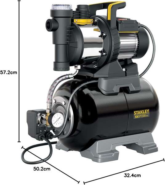 Pumpa za čistu vodu 1300W Stanley - Slika 2