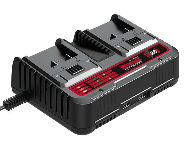 Punjač P20 za dve baterije GP-LG S20-4.2 - Slika 1