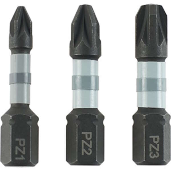 PZ123 set impaktor bitova SB/PZ1/PZ2/PZ3 3/1 Einhell by KWB - Slika 1