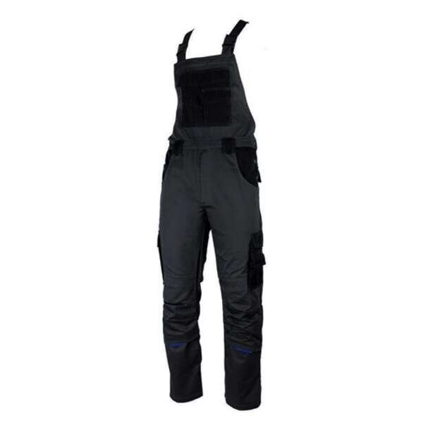 Radne farmer pantalone NORTH TECH sivo plave - Slika 1