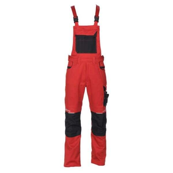Radne farmer pantalone PACIFIC FLEX crvene - Slika 1