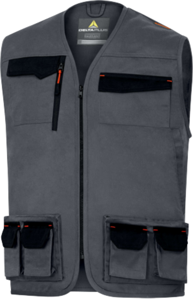 Radni prsluk - MACH 2 siva - Slika 1