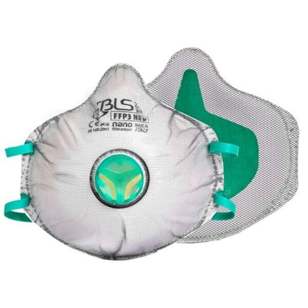 Respirator FFP3 ZERO s ventilom (sa aktivnim ugljem, puna maska) - Slika 1