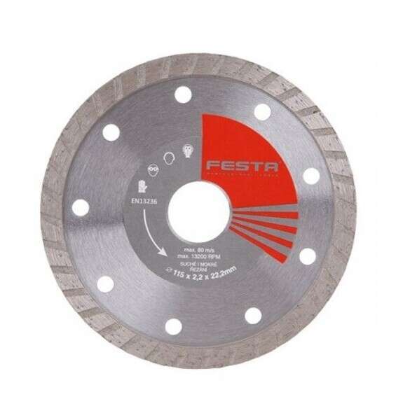 Rezna ploča dijamant turbo fi 230 Festa PROFI - Slika 1