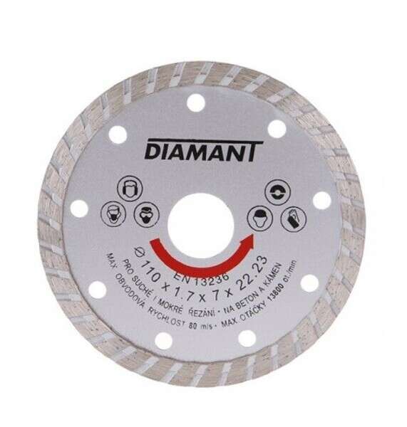 Rezna ploča dijamantska turbo fi 115 Levior - Slika 1