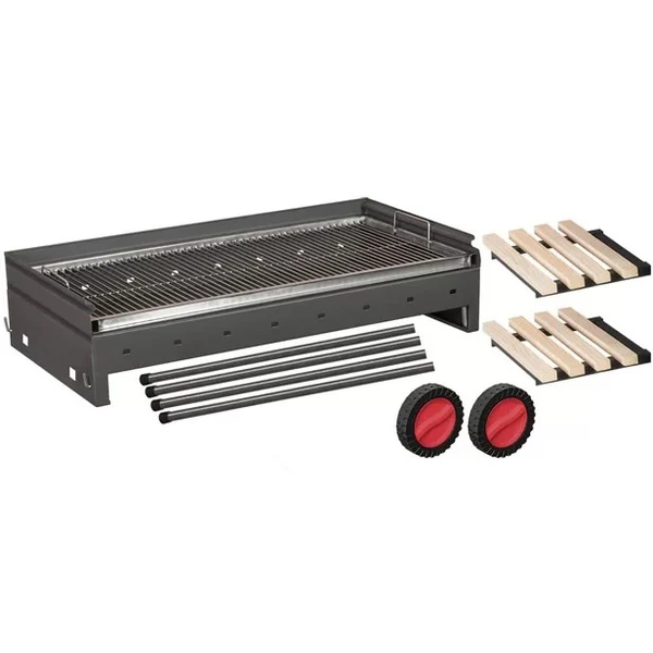 Roštilj za ložištem na dva nivoa 88x152x50cm - Slika 2