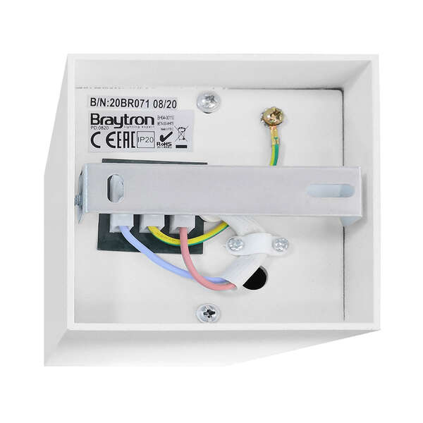 Rozetna 9414 kvadratna bela IP10 - Slika 3