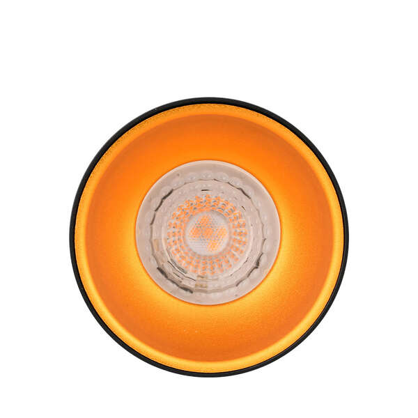 Rozetna 9414 okrugla crna GU10 - Slika 3