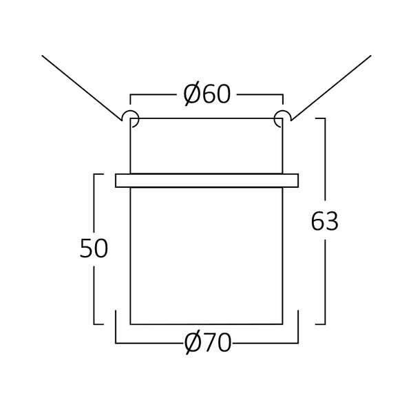 Rozetna ALFA C okrugla belo-zlatna - Slika 3