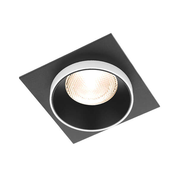 Rozetna ALFA E kvadratna crno-bela - Slika 1