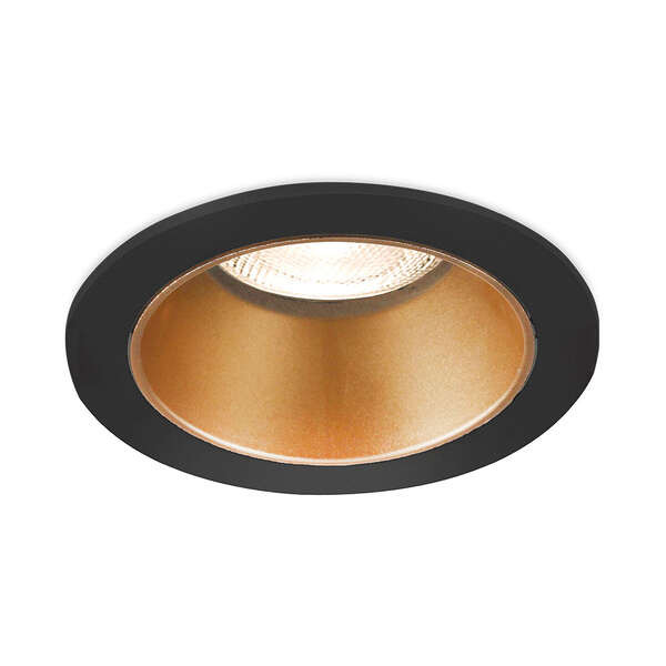 Rozetna BETA B okrugla crno-zlatna - Slika 1