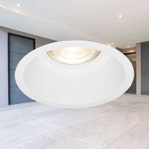 Rozetna CF okrugla bela - Slika 2