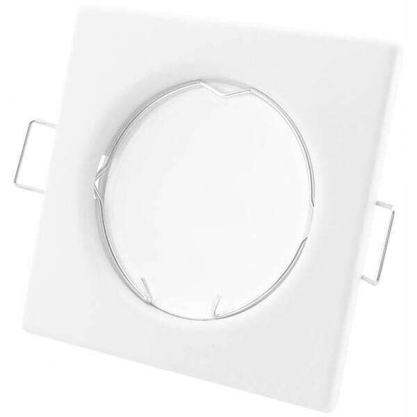 Rozetna GU10 kvadrat bela - Slika 1