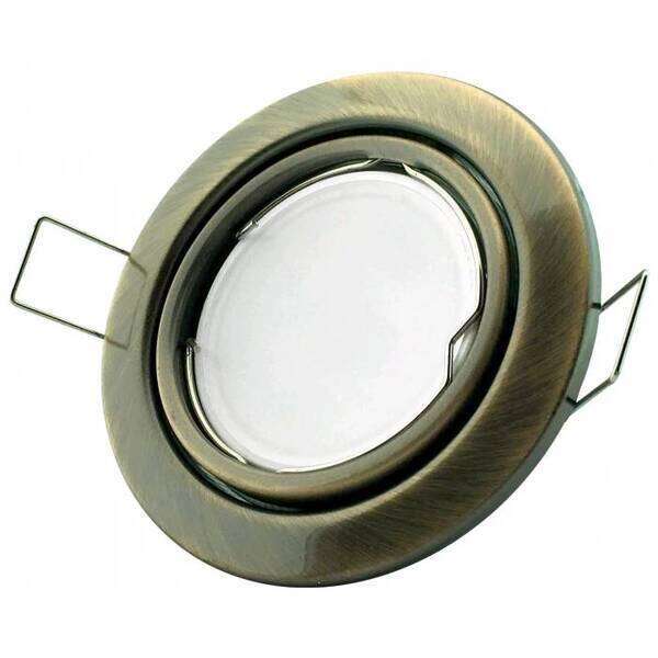 Rozetna GU10 pokretna convex bakar - Slika 1