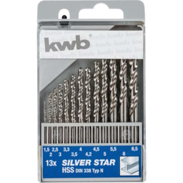 Set HSS burgjija 1.5-6.5mm 13/1 Einhell by KWB - Slika 3