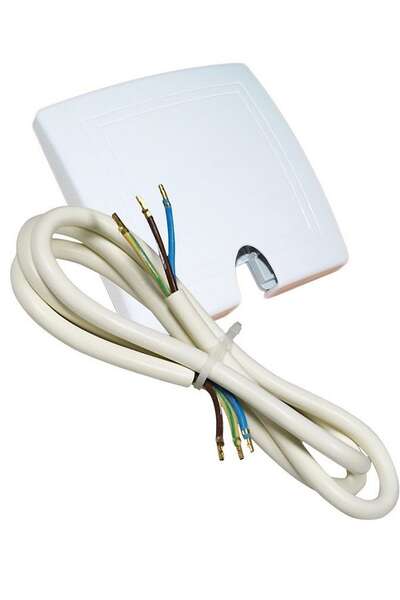 Set za priključni kabl stalni beli 3x2.5 1.5m Commel - Slika 1