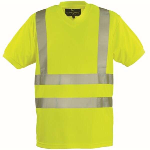 Signalizirajuća majica kratki rukav YARD žuta - Slika 1