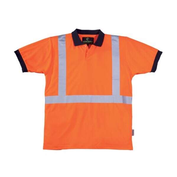 Signalizirajuća polo majica kratki rukav YARD narandžasta L/XL - Slika 1