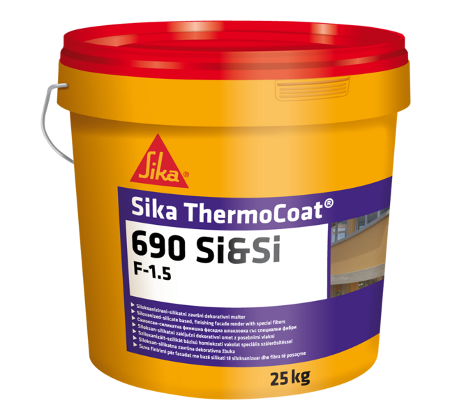 Sika ThermoCoat-690 SI&SI F-1.5 fasadni malter - Slika 1