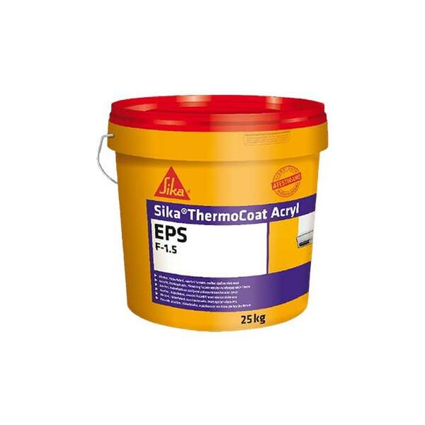 Sika ThermoCoat Acryl EPS - Akrilni dekorativni fasadni malter 1.5 F 25kg - Slika 1