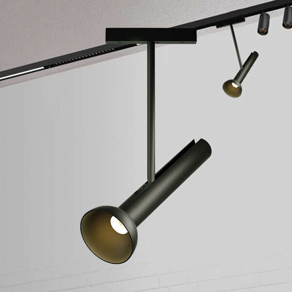 Šinski reflektor magnetni 7W, 3000K, crni - Slika 2