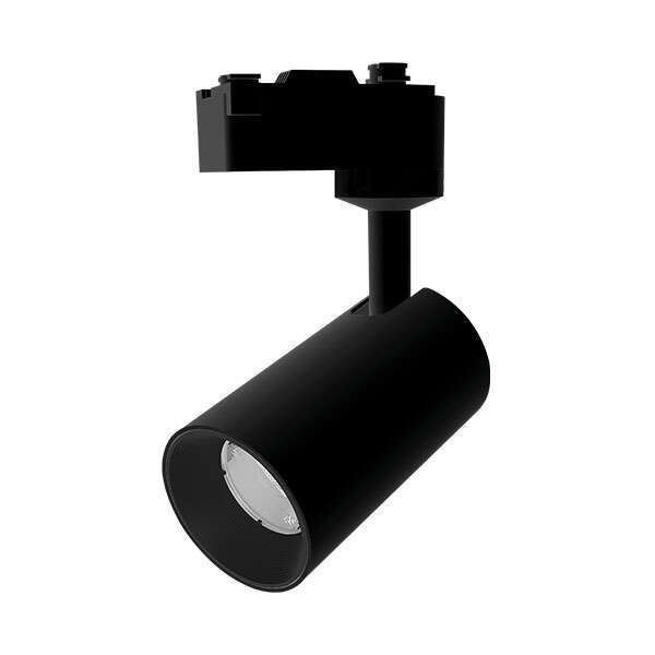 Šinski reflektor monofazni 15W 4000K crni - Slika 1