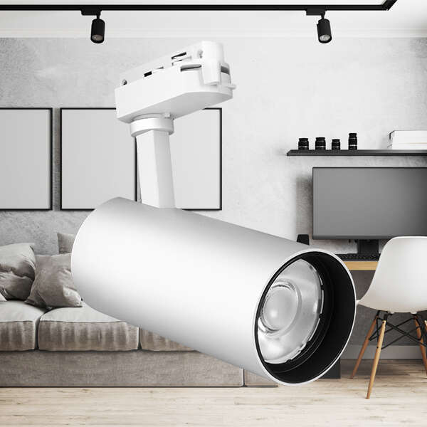 Šinski reflektor monofazni 30W 4000K beli - Slika 2