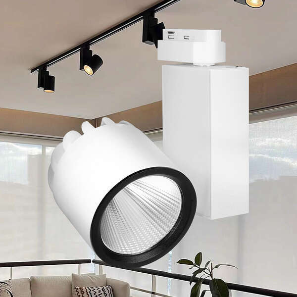 Šinski reflektor monofazni 40W 3000K beli - Slika 2