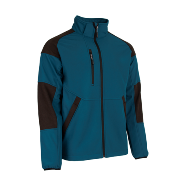 Softshell jakna YUKI II, plavo - crna - Slika 1