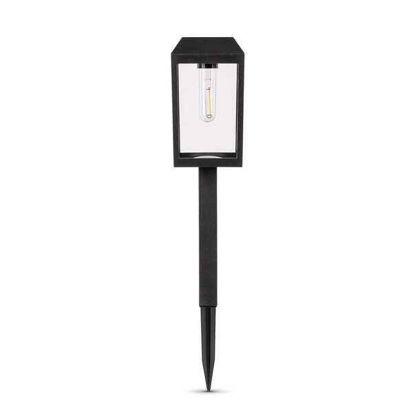 Solarna lampa baštenska LED 50cm crna Entac - Slika 1