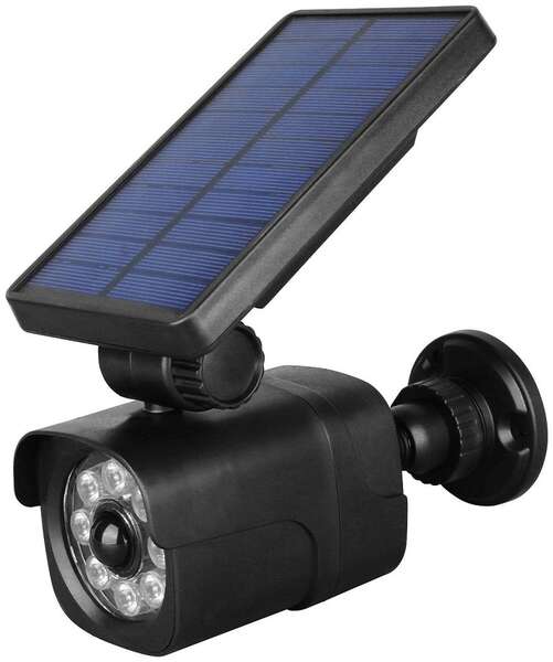 Solarna LED lampa zidna lažna kamera 4W Entac - Slika 1